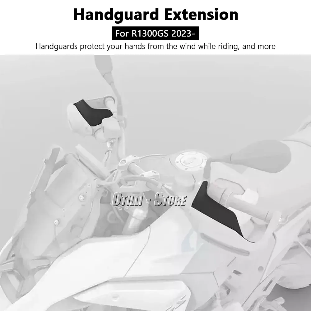 สําหรับ BMW R1300GS R 1300 GS GS1300 R 1300GS ผจญภัย ADV 2023 2024 2025 รถจักรยานยนต์ Handguard Hand SHIELD Protector กระจกชุด