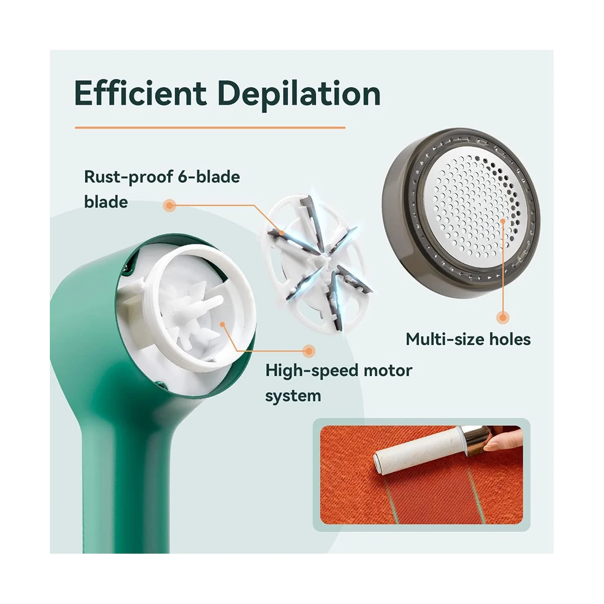 

Бритва для ткани и средство для удаления ворса — перезаряжаемое средство для удаления ткани, бритва для свитера для одежды и мебели White-HIM