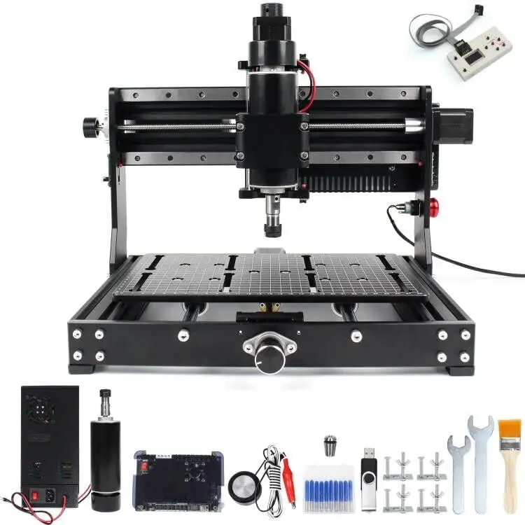 3020 Plus CNC Engraving Machine,500W CNC Router for Metal Carving Cutting Wood Acrylic MDF