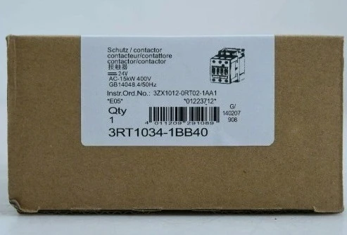 

Brand New Original 3RT1034-1BB40 3RT1034 1BB40 Contactor 24V DC Coil Fast Delivery