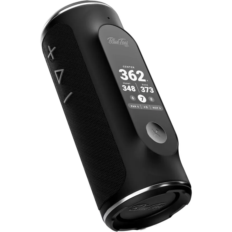 

Player+ GPS Speaker with Touch Screen Display, 10+ Hours Battery, 40,000+ Courses, Visual + Audible Distance, Hazard Distance