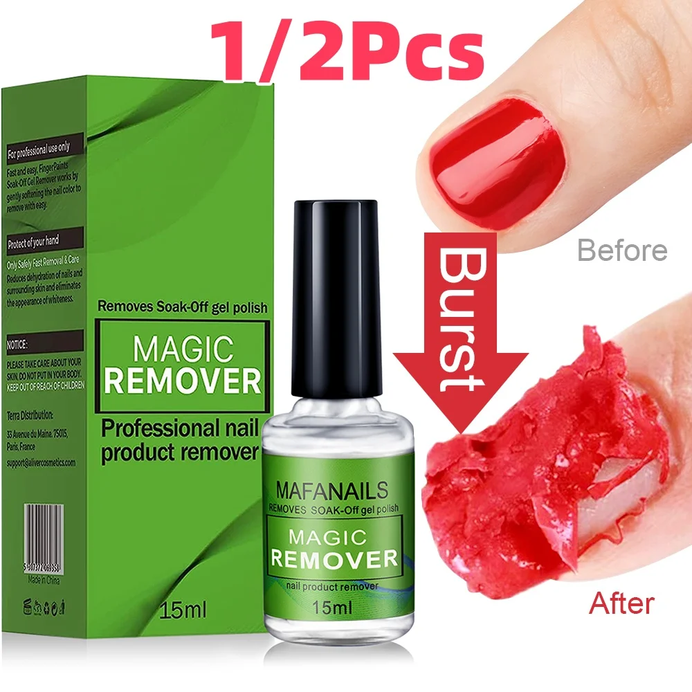 1/2Pcs Nail Gel Rem… - image