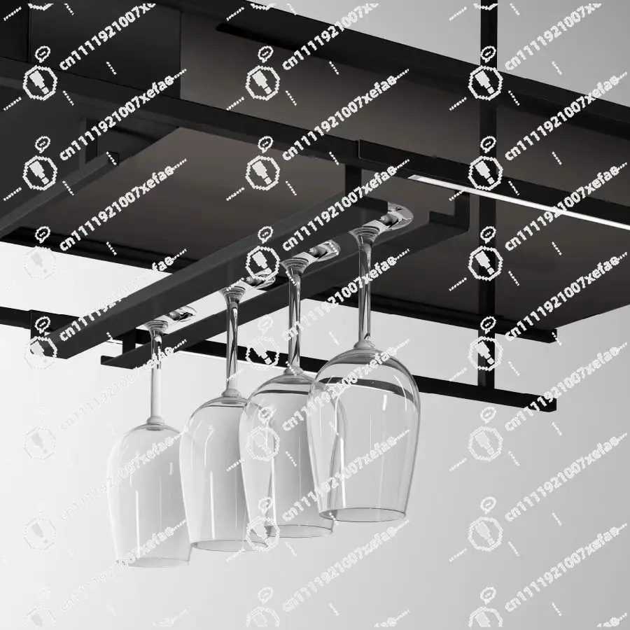 Hot-selling ceiling island range hood with wine glass holder