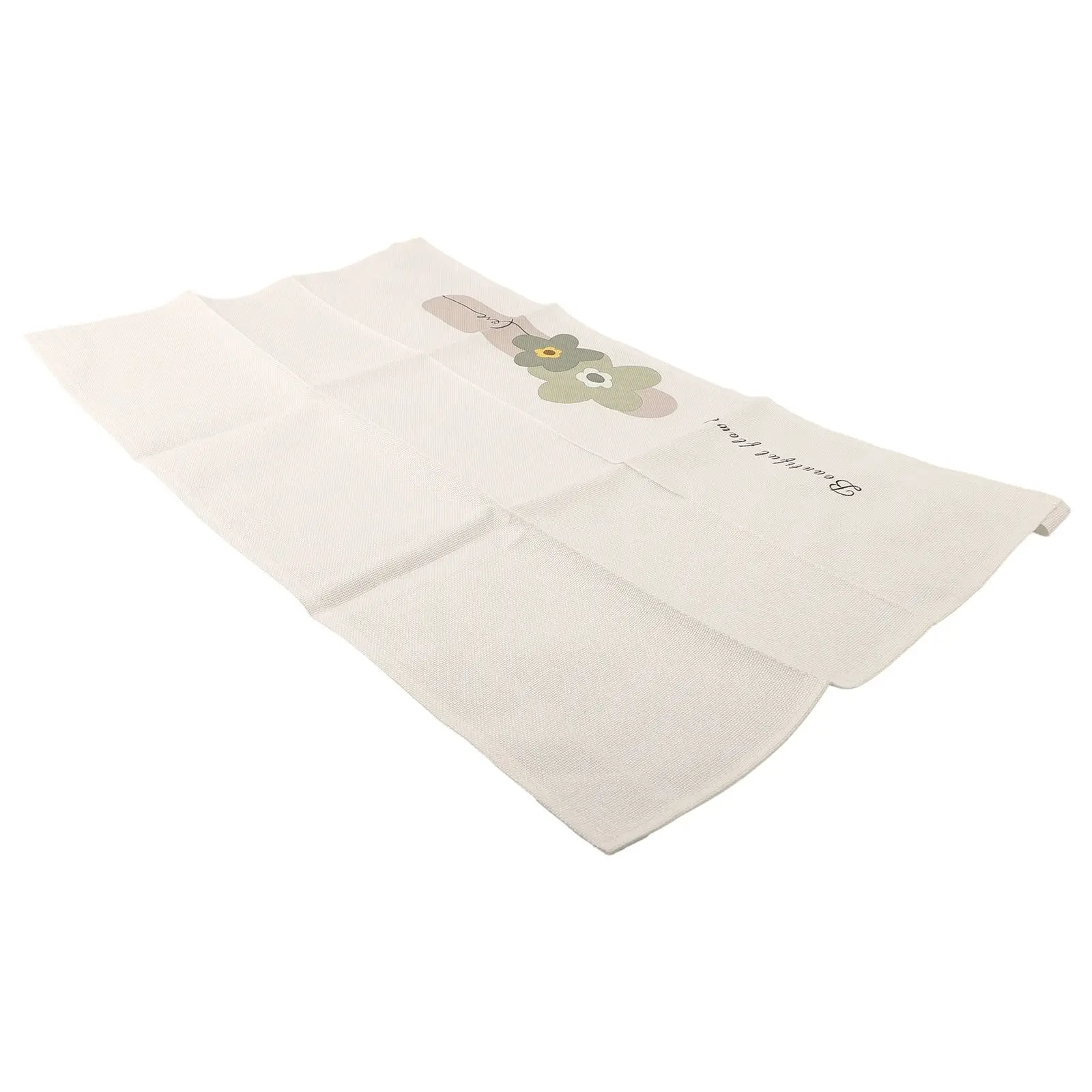 100cm Decorative Cover Floral Pattern Breathable Fabric Easy Installation Elegant Design Non-staining For Heating Radiator