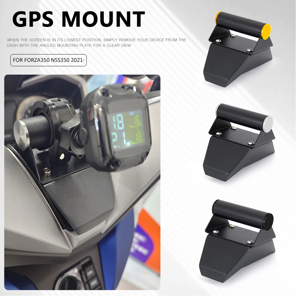 2023 2022 2021 accessori moto telefono cellulare GPS Navigaton piastra staffa supporto per Honda FORZA Forza 350 Forza350 NSS350