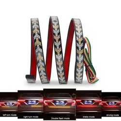 1M 2.4M LED Truck Car Tailgate Light Strips Bar Warning Park With Reverse Turn Signal Red Yellow For Auto Pickup Jeep SUV 12/24V