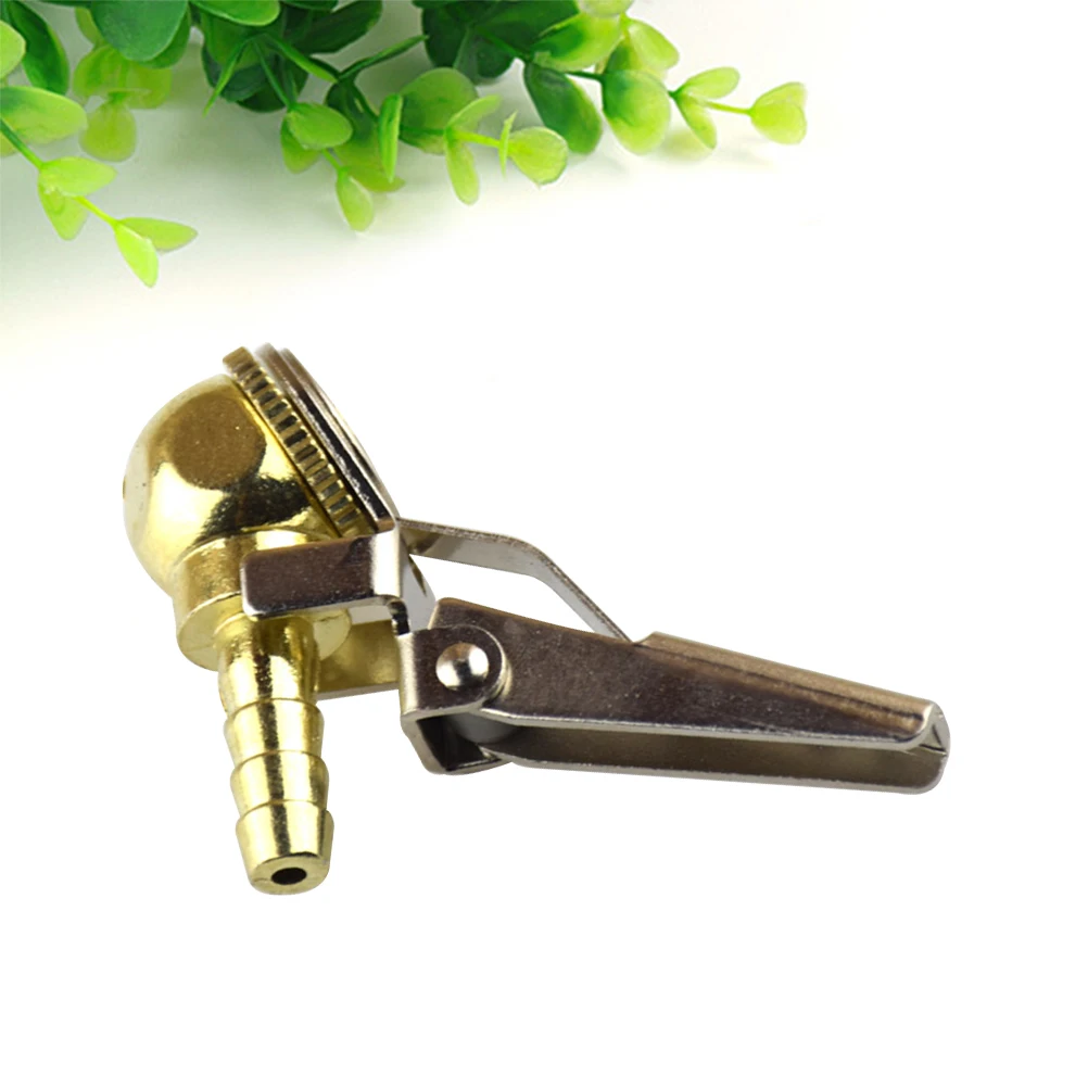 

Copper Air Pump Joint Adapter for Pneumatic Inflatable Flow Chuck Connector Durable Skull Design Tyre Repair Tools Vehicle