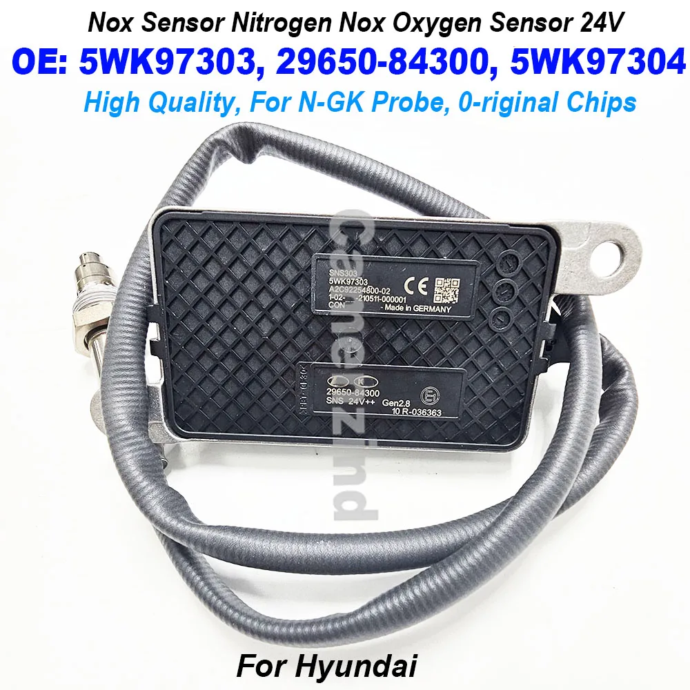 

2965084300 5WK97303 29650-84300 5WK97304 Nitrogen Oxygen Sensor For Hyundai NOX Sensor High Quality