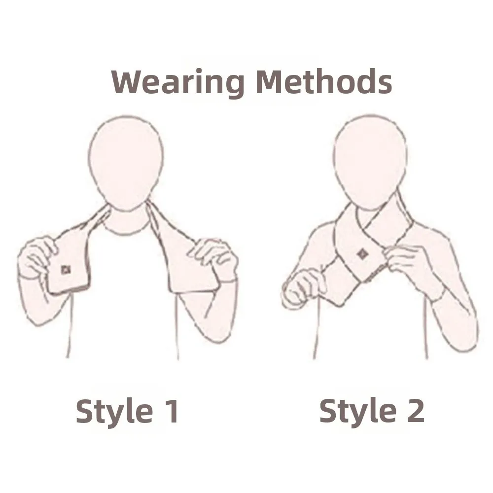 

Warm Electric Heating Scarf Cold-Proof Comfortable Thermal Neck Warmer 3 Temperature Adjustable Washable Neck Wrap Warmer