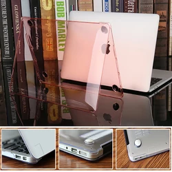 New A2251 A2289 Crystal Hard Shell Laptop Case For Macbook Pro 16 inch 2019 A2141 Air 13 case Pro 13 12 15 11 Touch Bar case