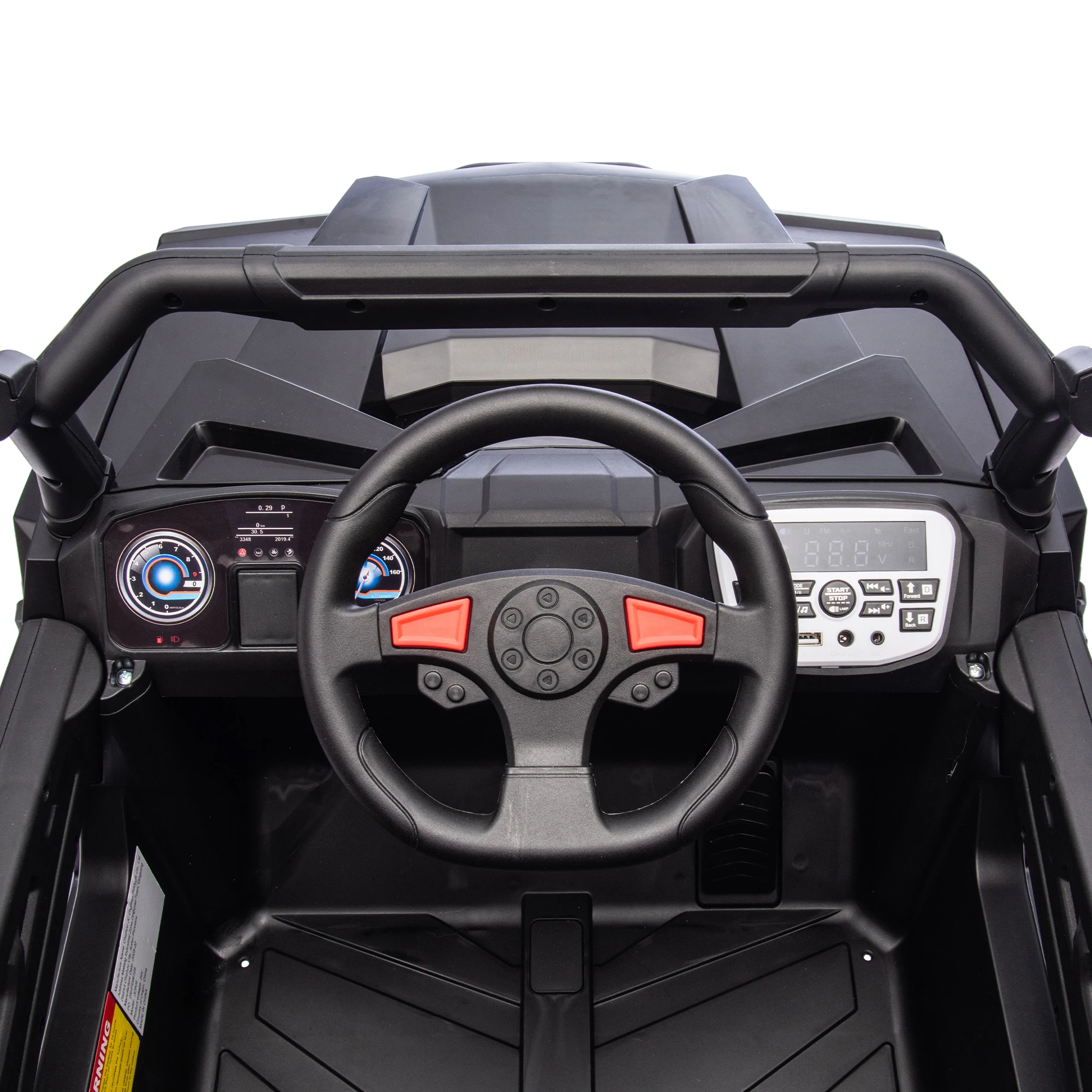 24V 400W niños viajan en coche UTV padres remoto suspensión de 4 ruedas LED USB/MP3/Bluetooth pantalla de alimentación 3 + juguetes para niños y niñas ﻿