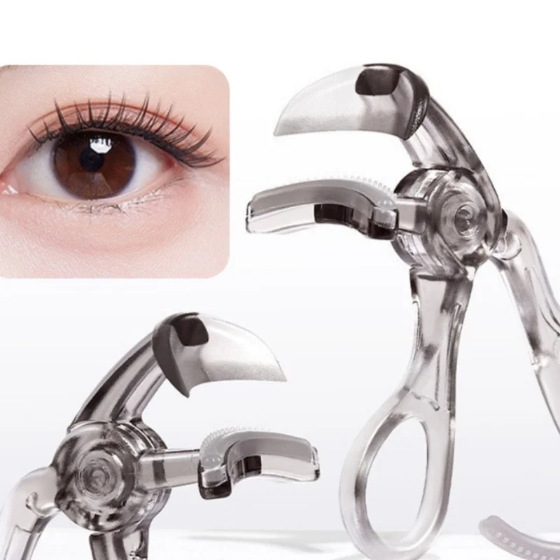 Compact Mini Eyelash Curler Travel Size Portable Lash Curler Natural Curling Eye Makeup Beauty Accessory