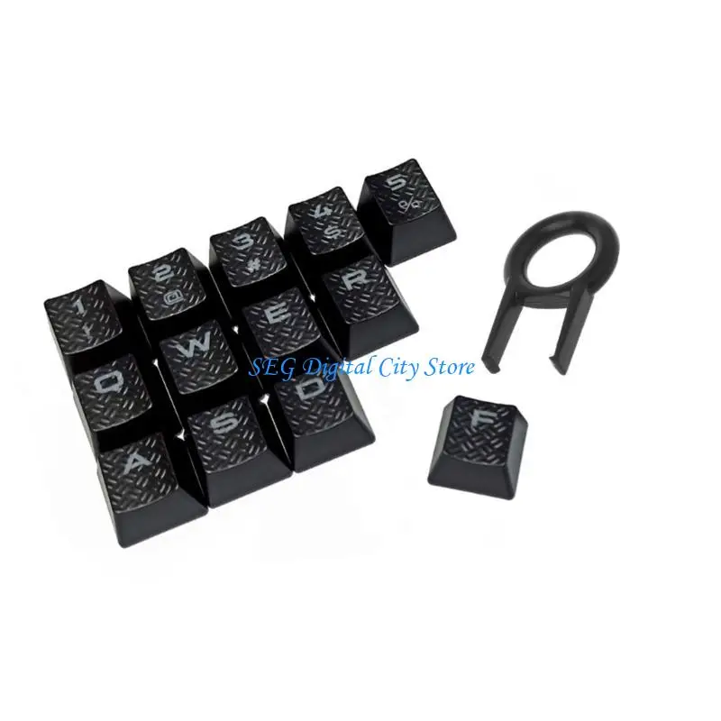 

U75b 13pcs OEM Высота клавиш с текстурированным проектированием для точного управления и визиб. Для клавиатур K70 K95