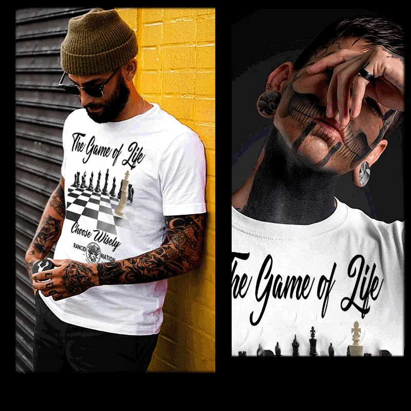 Футболка в стиле хип-хоп Street Hustle Choices, городская гангстерская футболка Mobster Thug Life Mafia