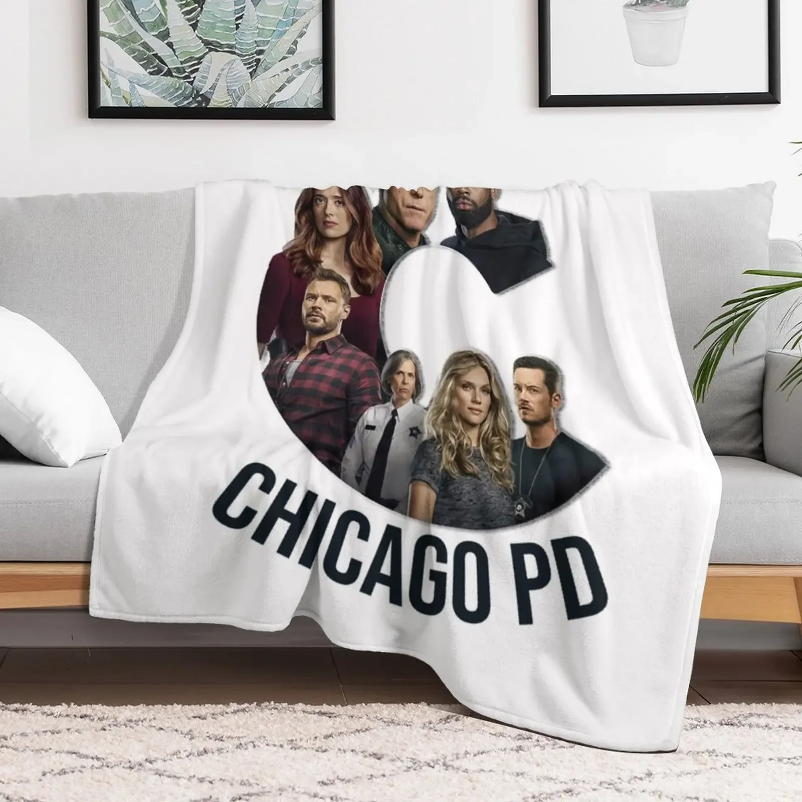 A Boy Who Loves Chicago Pd Casey Awesome First Day Throw Blanket Cozy Throw Blanket for Bed Sofa Chair