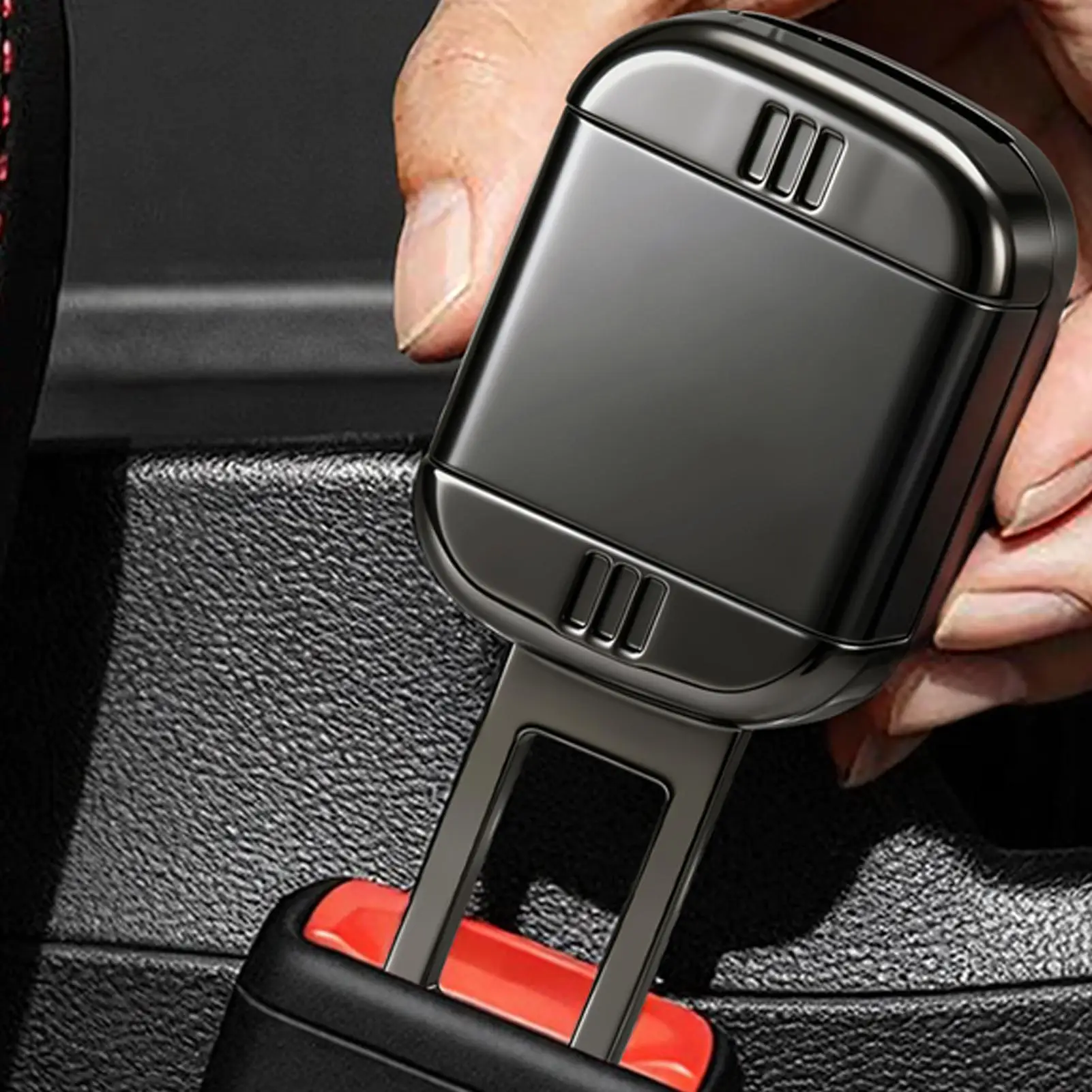 Car Seat Belt Extender Vehicle Chair Shoulder Strap Latch Seatbelt Buckle Extender For Maternity Pregnancy Child Adult Safety view 4