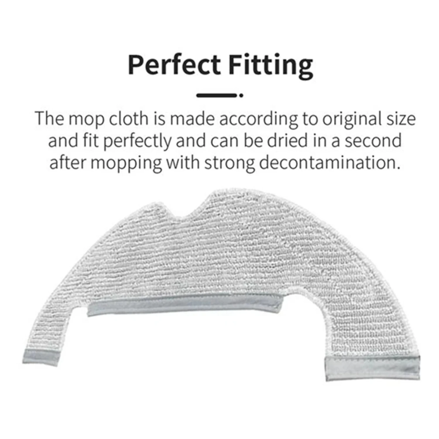 11Pcs  Dreame Bot D10 Plus RLS3D/Z10 Pro/L10 Plus Robot Vacuum Accessories Main Side Brush Filter Mop Dust Bag