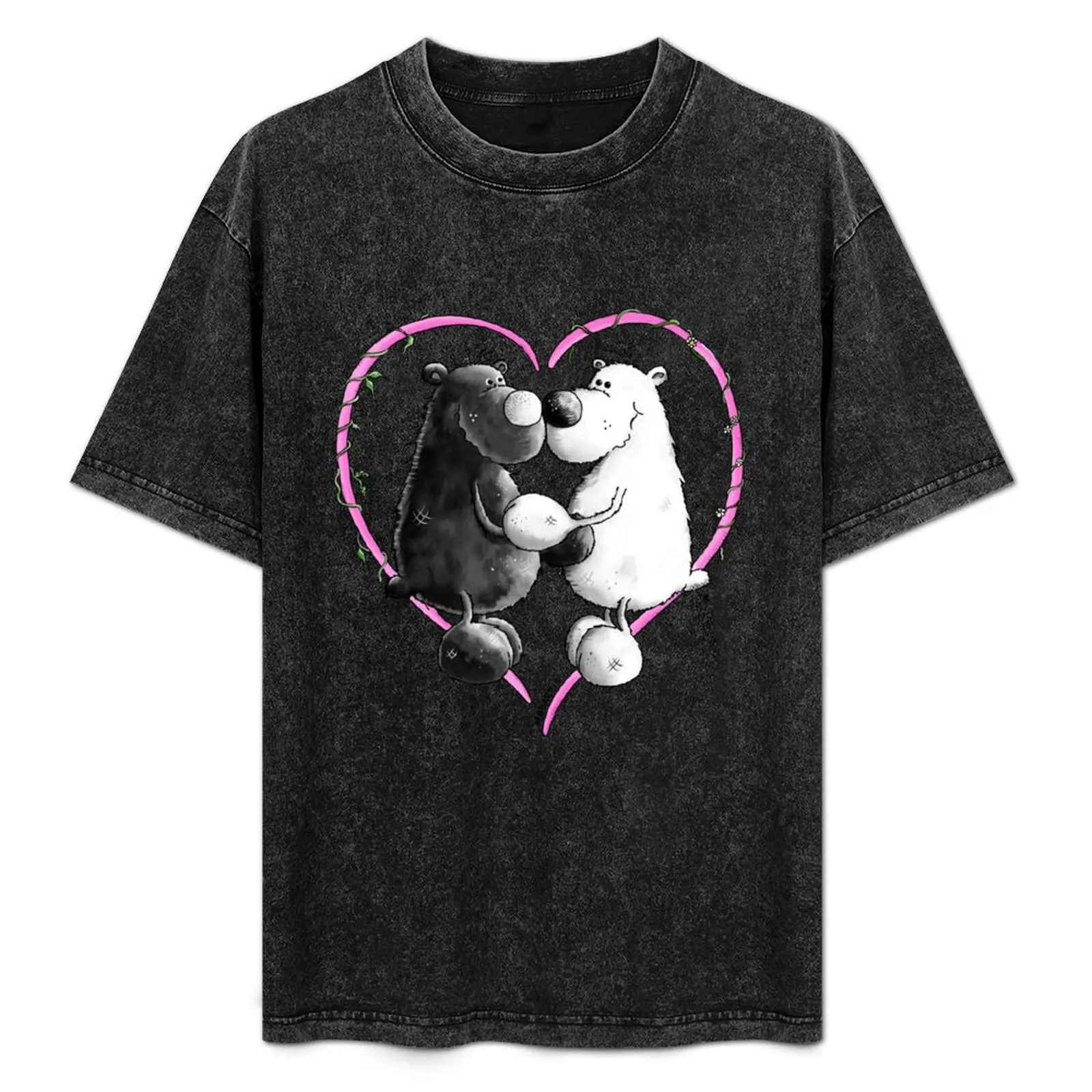 True Love Bears T-Shirt Daily Casual Short Sleeve Tee Shirt