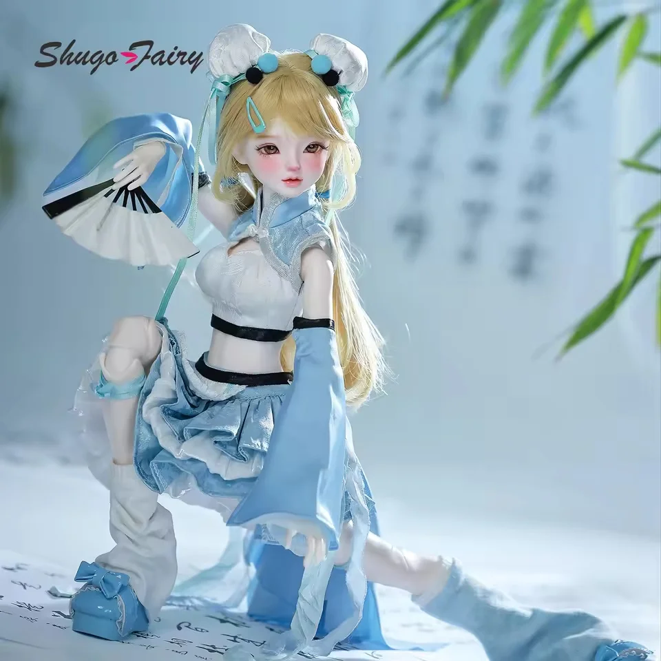 Liano E أنيمي Bjd دمية 1/4 مجموعة كاملة Guo Feng Y2K فتاة صينية جميلة Powerpuff أنثى Shugafairy الكرة صوتها الدمى #2