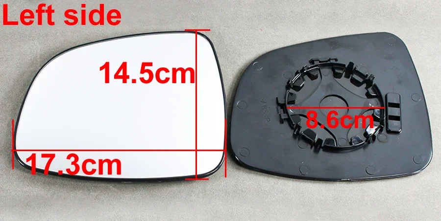 For Suzuki Tianyu SX4 2008-2016 Car Accessories Exteriors Par Side Mirrors Reflective Lens Rearview Mirror Lenses Glass 1PCS