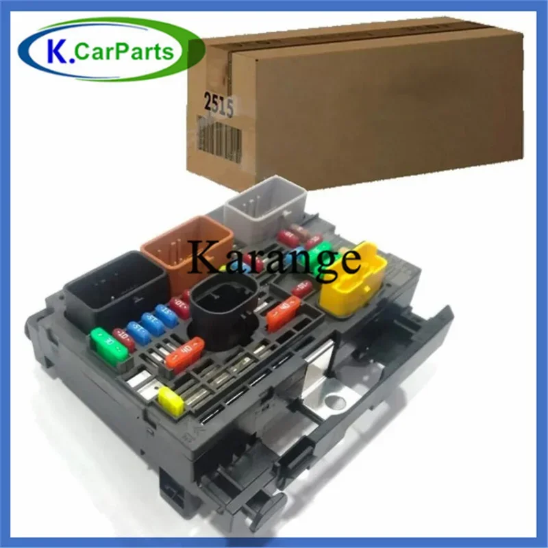 1X Fuse Box Assembly for Peugeot Berlingo Partner 308 408 607 Expert Jumy Citroen C4 BSM R04 9807028780 9664706180 9675878280