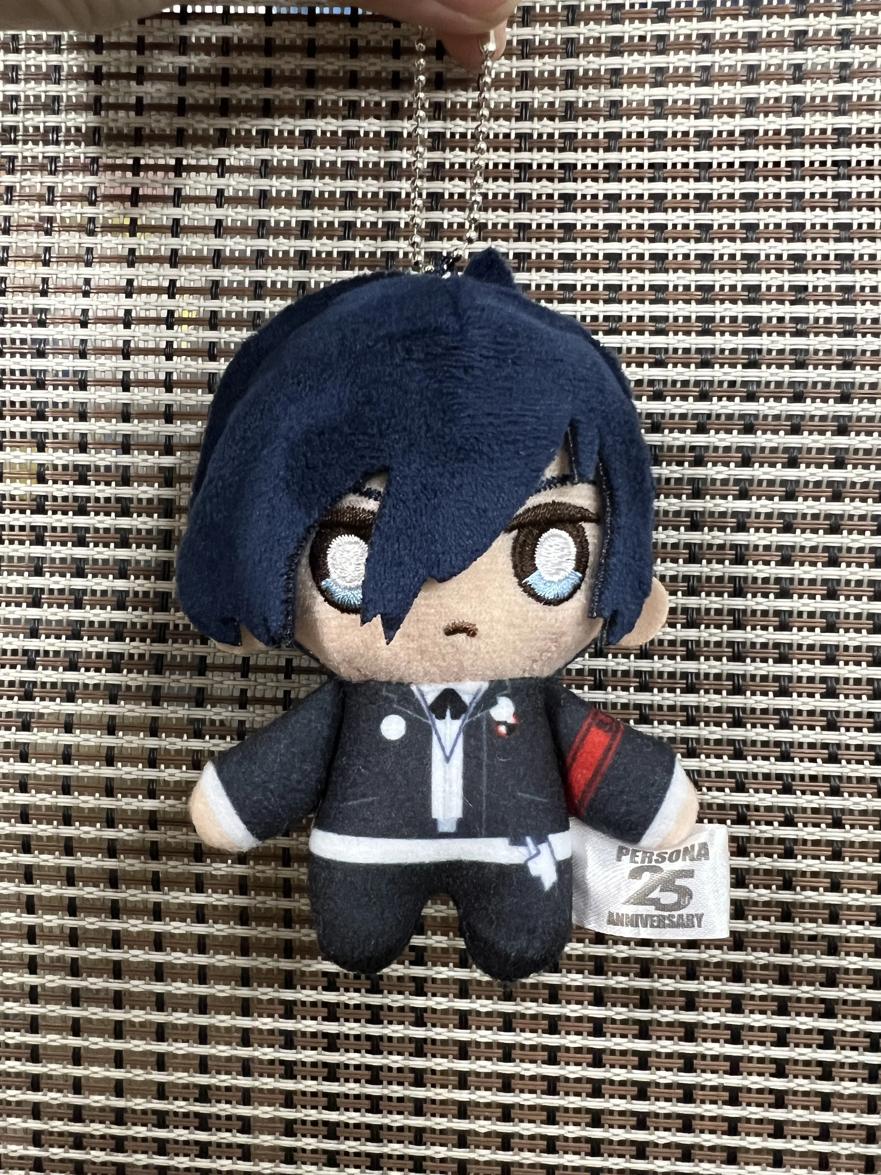 2024 Persona peluche 25th Anniversary Joker Shiomi Kotone Yuuki Makoto Cosplay 10CM Anime Plushie ciondolo bambini regali di natale