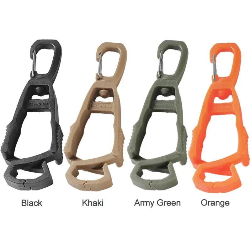 Outdoor Protective Gloves Clip Hanger Multi-purpose Safety Work Gloves Holder Anti-drop Glove Belt Clamp for Worker Construction