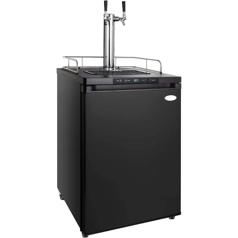 

K309B-1 Kegerator Black, 2 Faucet