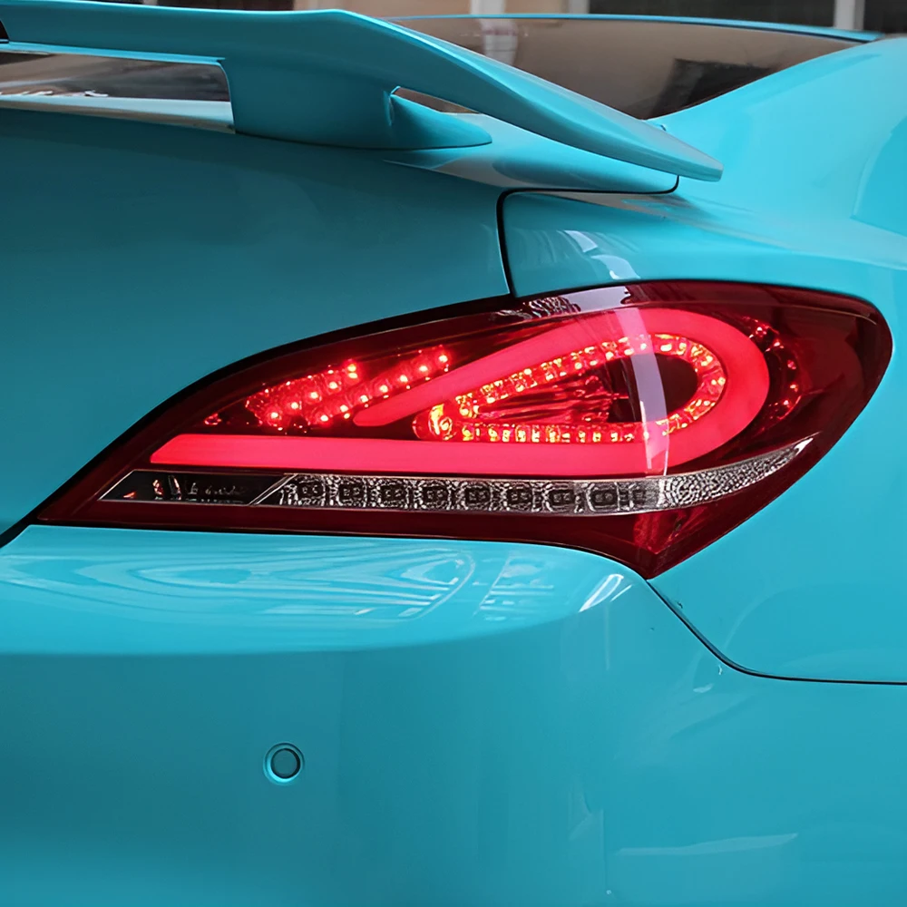 

Автомобильные задние фонари в сборе для Hyundai Rohens Coupe 2009-2013, светодиодные автоматические задние фонари, обновленные мигающие задние фонари, аксессуары для инструментов