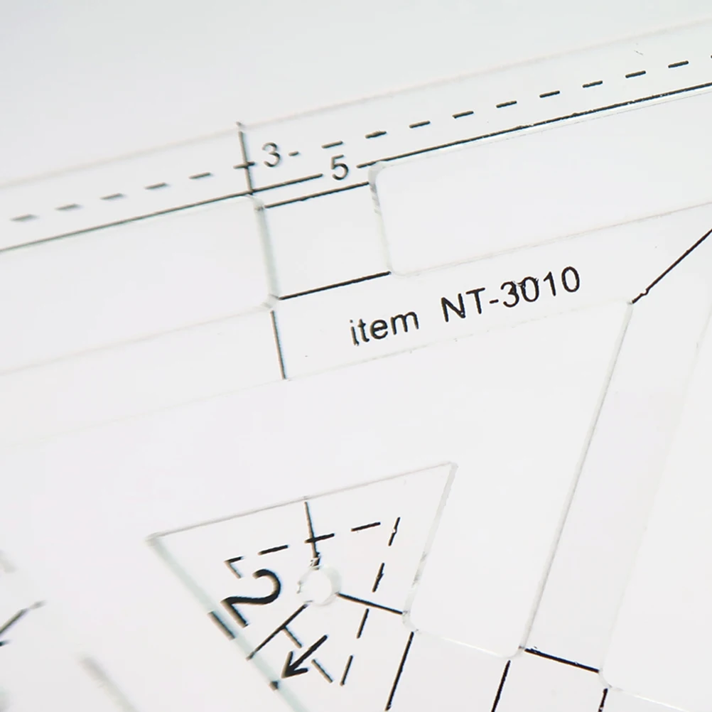 

Acrylic Patchwork Ruler Sewing Template Dedicated Quilting Tailor Clothes Making
