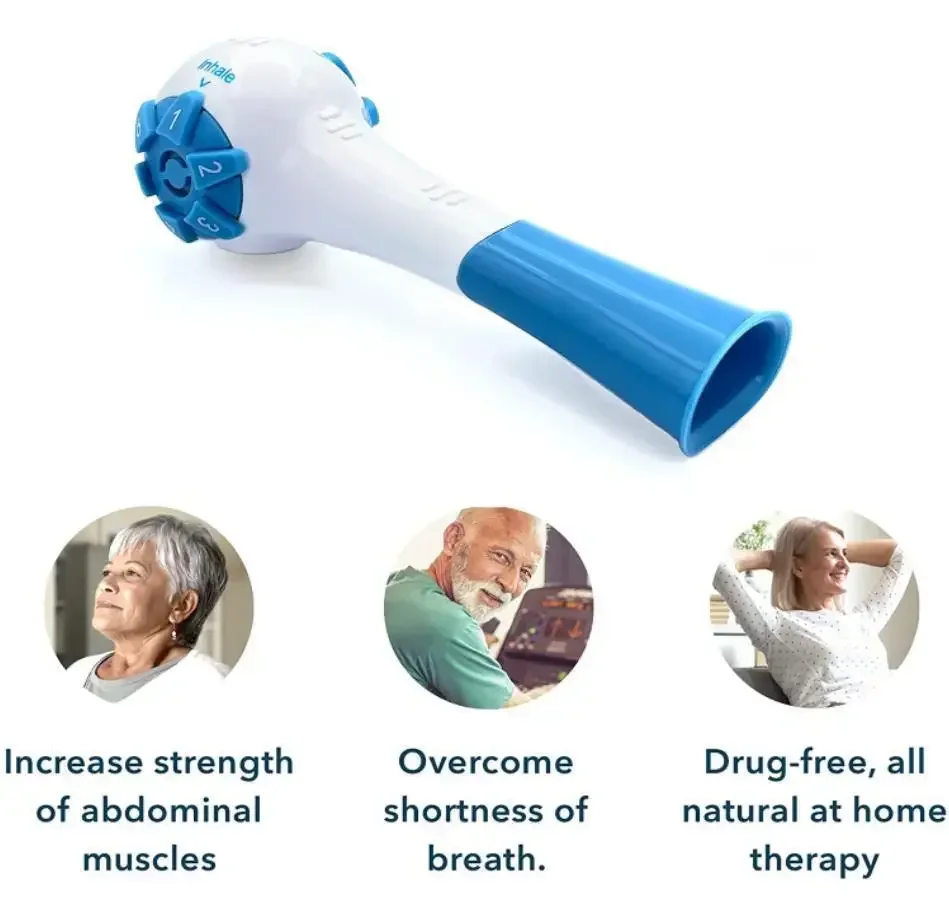 Breathing Trainer Adjustable Resistance Tool: 6