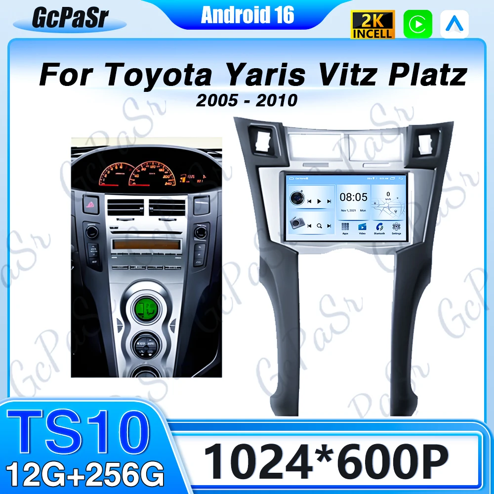 ΠΠ²ΡΠΎΠΌΠΎΠ±ΠΈΠ»Ρ Π΄Π»Ρ Toyota Yaris Vitz Platz 2005-2010 Android 16, Π±Π΅ΡΠΏΡΠΎΠ²ΠΎΠ΄Π½ΠΎΠΉ CarPlay, Π°Π²ΡΠΎΠΌΠΎΠ±ΠΈΠ»ΡΠ½ΡΠΉ ΡΠ°Π΄ΠΈΠΎΠΏΡΠΈΠ΅ΠΌΠ½ΠΈΠΊ, ΠΌΡΠ»ΡΡΠΈΠΌΠ΅Π΄ΠΈΠΉΠ½Π°Ρ Π½Π°Π²ΠΈΠ³Π°ΡΠΈΡ, ΡΡΠ΅ΡΠ΅ΠΎ Π²ΠΈΠ΄Π΅ΠΎΠΏΠ»Π΅Π΅Ρ, 5G GPS ΠΠ²ΡΠΎΠΌΠΎΠ±ΠΈΠ»Ρ Π΄Π»Ρ Toyota Yaris Vitz Platz 2005-2010 Android 16, Π±Π΅ΡΠΏΡΠΎΠ²ΠΎΠ΄Π½ΠΎΠΉ CarPlay, Π°Π²ΡΠΎΠΌΠΎΠ±ΠΈΠ»ΡΠ½ΡΠΉ ΡΠ°Π΄ΠΈΠΎΠΏΡΠΈΠ΅ΠΌΠ½ΠΈΠΊ, ΠΌΡΠ»ΡΡΠΈΠΌΠ΅Π΄ΠΈΠΉΠ½Π°Ρ Π½Π°Π²ΠΈΠ³Π°ΡΠΈΡ, ΡΡΠ΅ΡΠ΅ΠΎ Π²ΠΈΠ΄Π΅ΠΎΠΏΠ»Π΅Π΅Ρ, 5G GPS