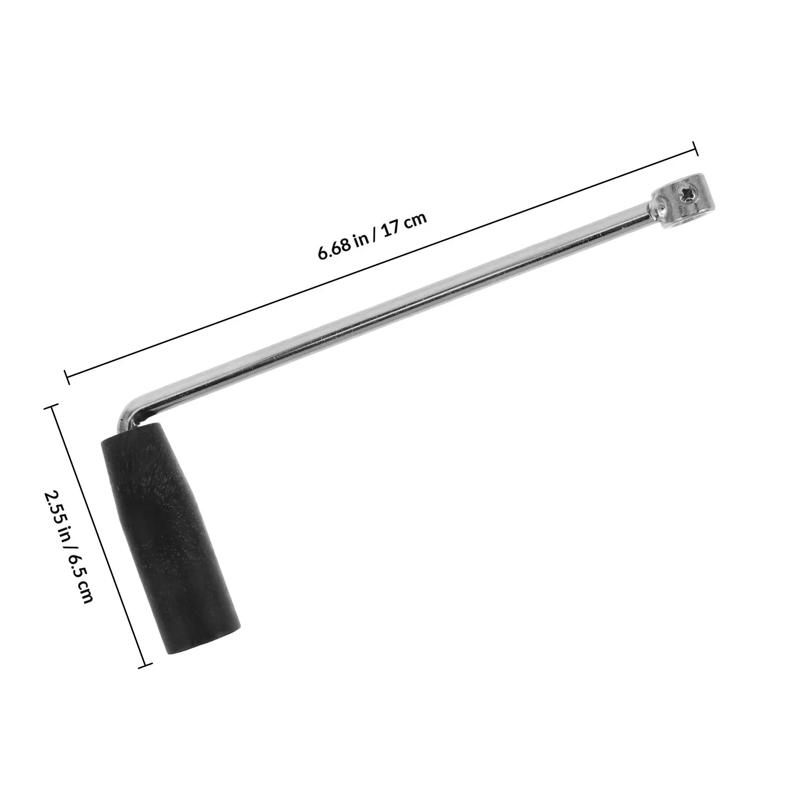 Hand Crank Generator Handle Stainless Steel Ergonomic Manual Crank for Emergency Power Outdoor Testing Generator Parts