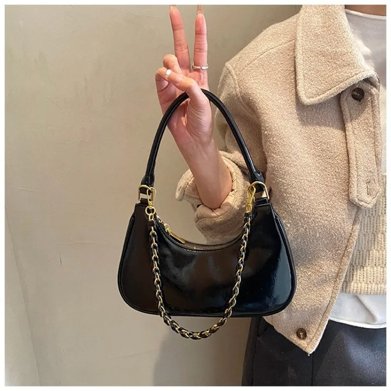 Diaper Bag Fashionable Trendy Stylish Letter Logo Crossbody Handbag Women Solid Color Square Satchels Best Show