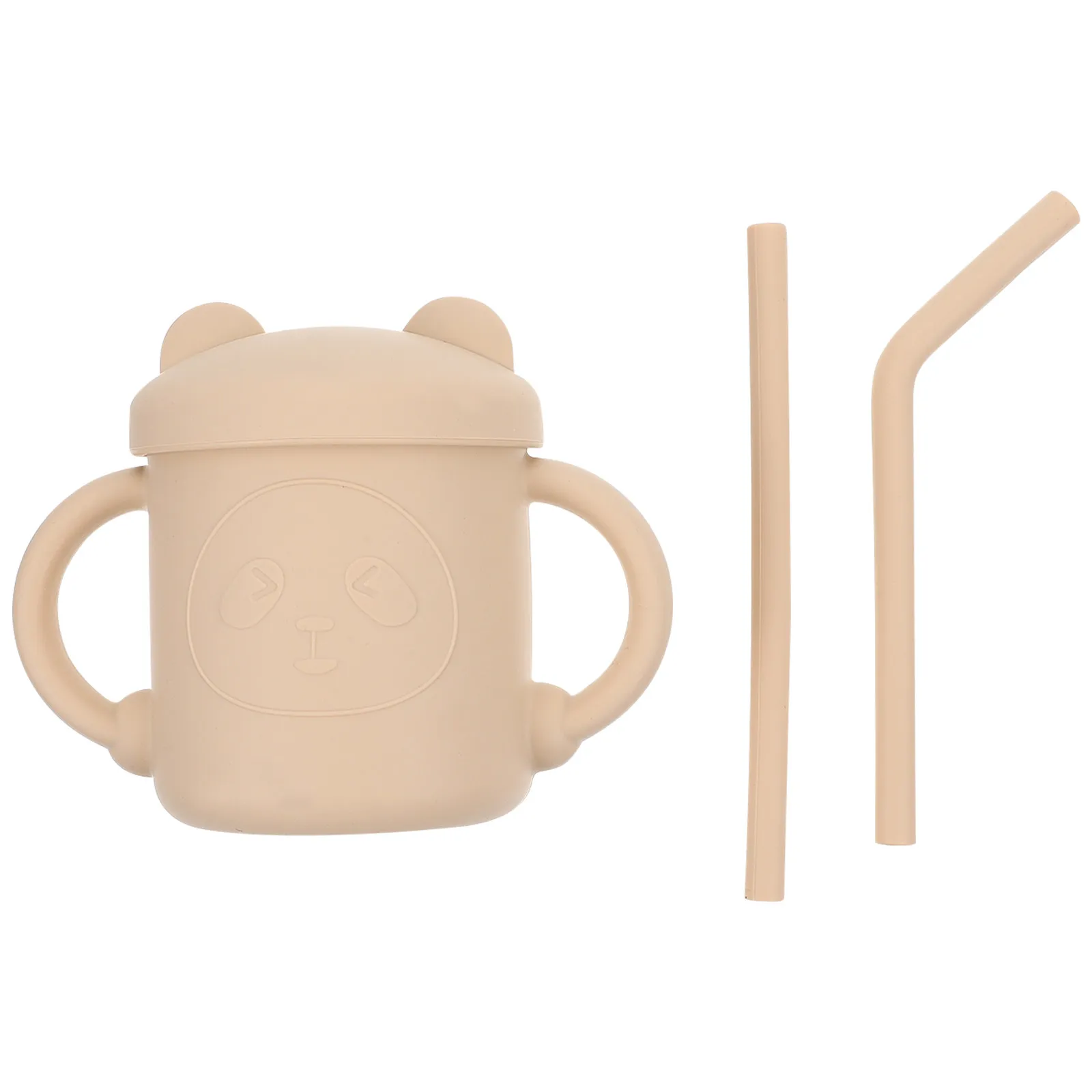 

Силиконовая чашка-поильник в форме медведя для малышей и младенцев, для обучения питью воды, гибкая, бережная к деснам, устойчивая к падениям, детская поилка