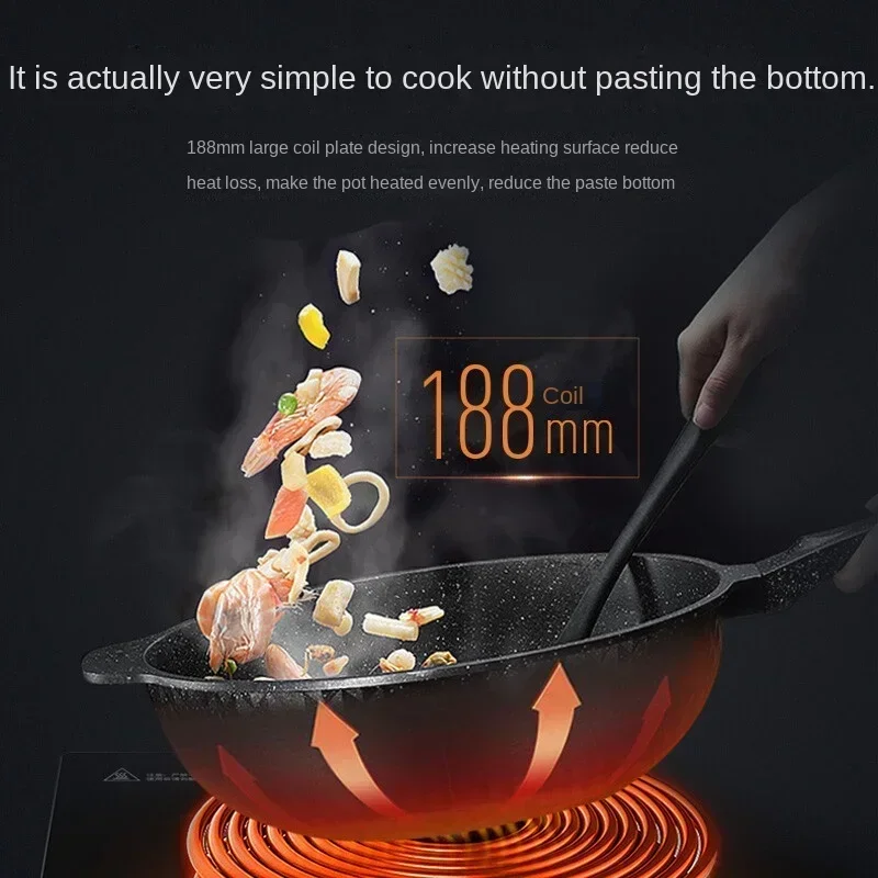 cross-borderHot salesMidea Dual-stove Induction Cooker Induction Cooker Household High-power 3300W Cooking Household Smart Timin