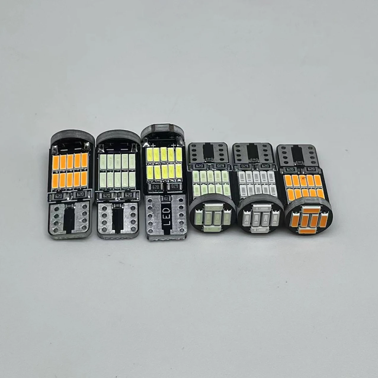 500Pcs Auto Interieur Licht T10 W5W 194 501 Led Canbus Geen Fout T10 26 Smd 4014 Chip Instrument Lichten lamp Lamp