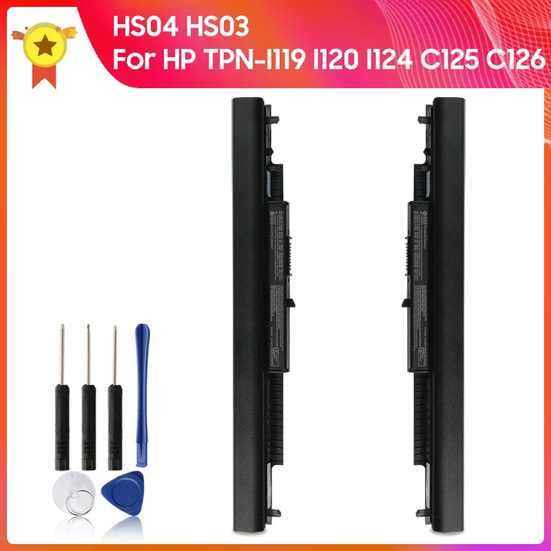 HS04 HS03 HSTNN-DB7J Replacement Battery For HP Notebook 14 15 TPN-I119 I120 I124 C125 C126 15-ay179tx 14-ac000 HSTNN-LB6V