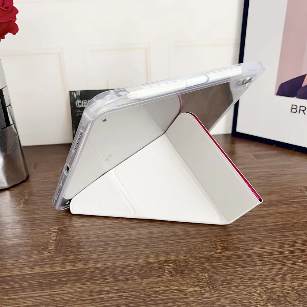 Shockproof Tablet Case for iPad Mini 8.3 Inch Y-Fold Back Cover Protective Cover for iPad Mini 7/6 2024/2021 Models