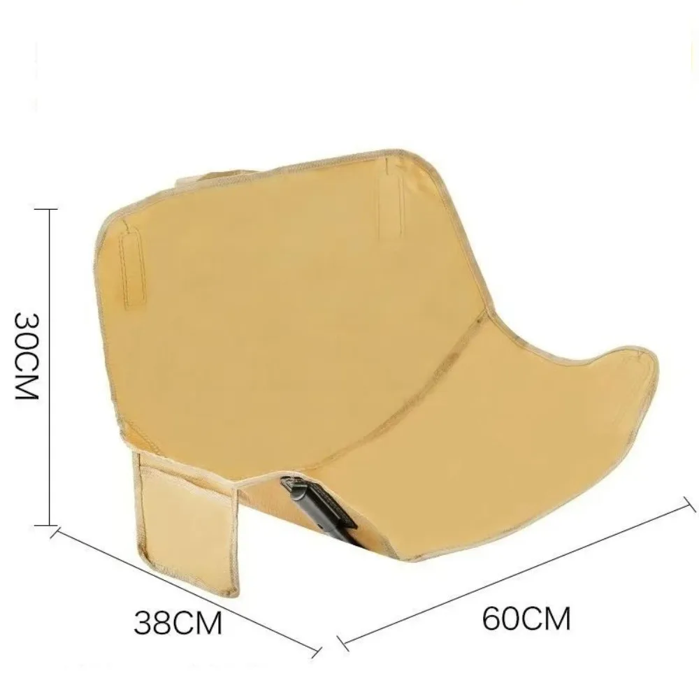 Durable Breathable Camping Chair Cover Thickened Anti-slip Seat Cover Oxford Cloth Beach Chair Pad for Outdoor Fishing Backyard
