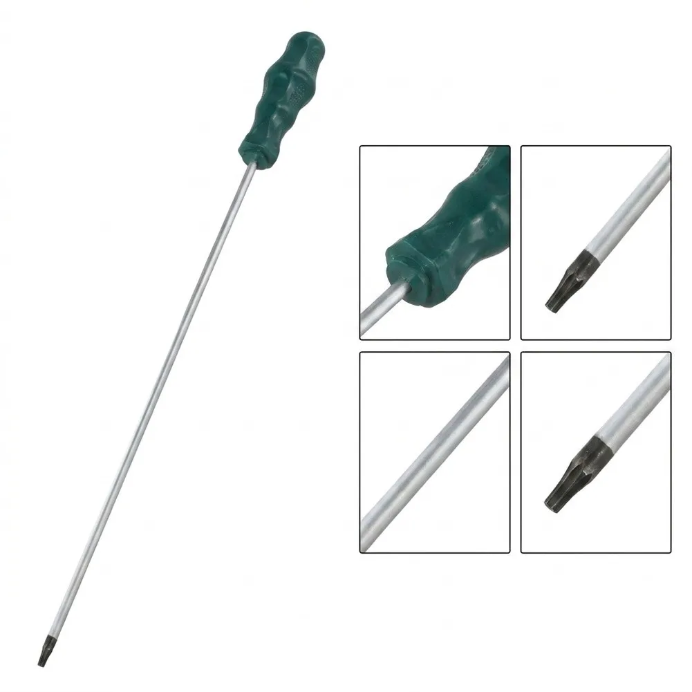 1PC 400mm Extra Long Screwdriver For Torx Screwdriver For Automobile Maintenance Repair Rubber Grip Hand Tool