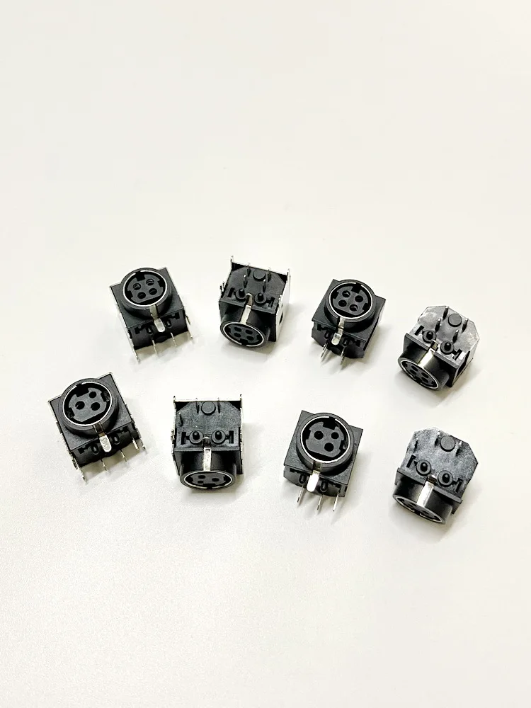 3P 4P Micro Power Connector MPC Socket Terminal 3 Pin 4 Pin Power Cable Interface PCB Board Soldering Style Electronic Component