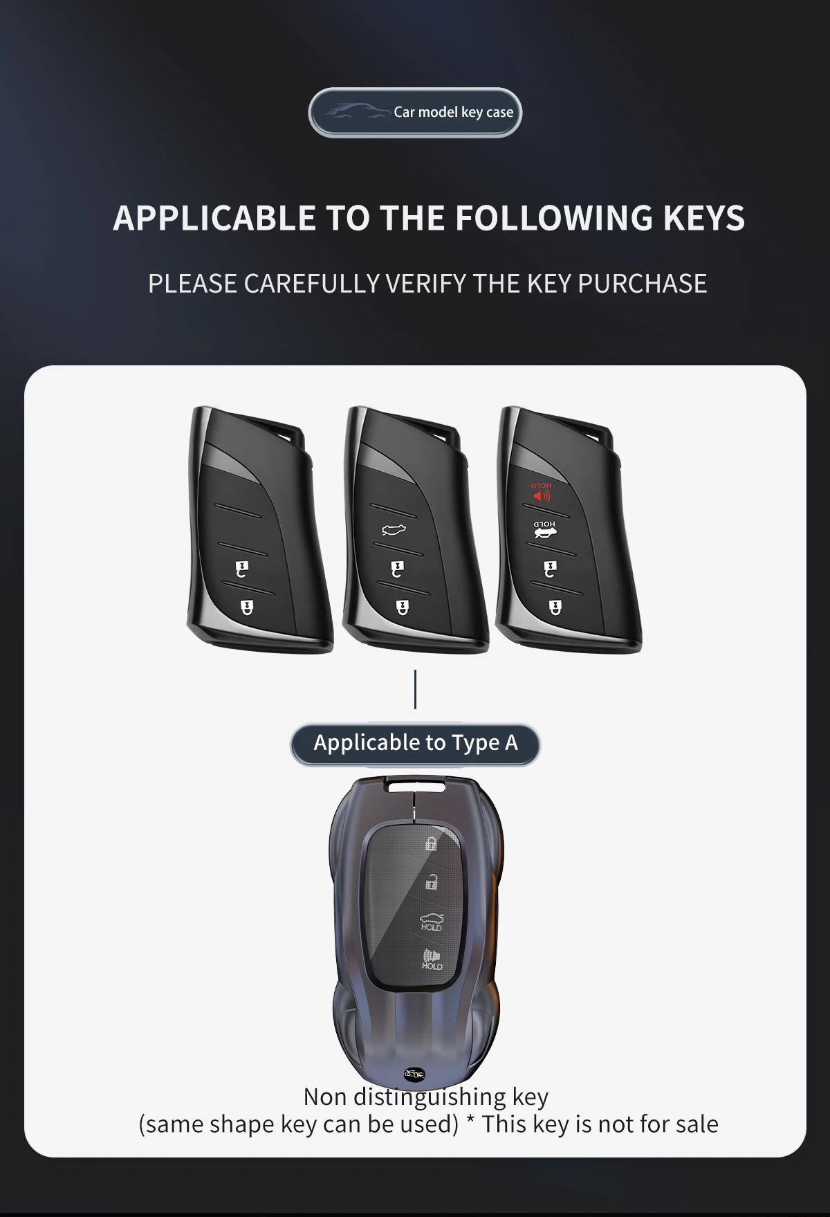 Zinc Alloy Leather Car Remote Key Case Cover for LFA Lexus Ux Ux200 Ux250h Es200 Es300h Protector Keyring Keychain Accessories