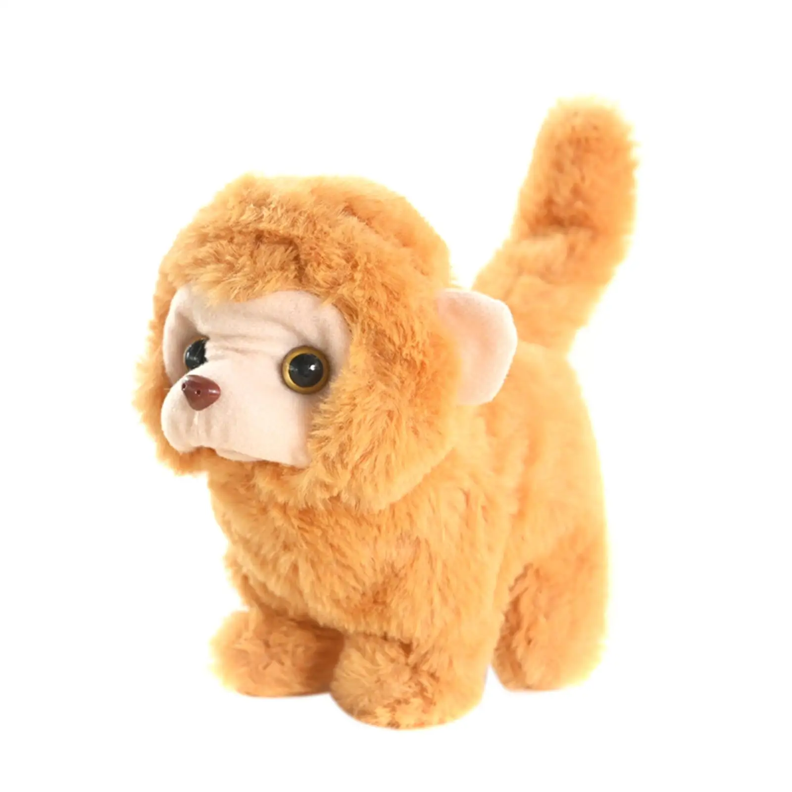 Interactive Monkey Toy Plush Monkey Toy Stuffed Animal Novelty Soft Monkey Toy for Children Girls and Boys Birthday Gifts