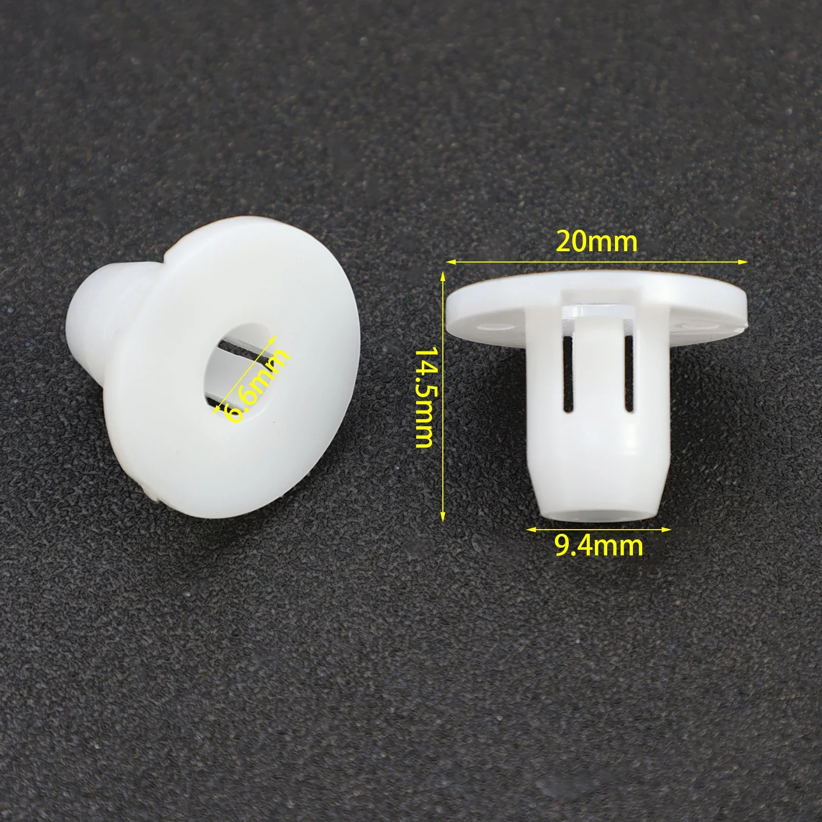 10Pcs/set Car Left and Right Headlight Fixing Buckles Clips 1473202-00-A for Tesla Model 3 and Model Y Auto Fastener Replacement