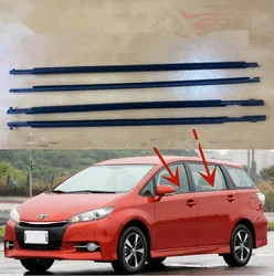 For Toyota Wish 2010 2011 2012 2013 2014 2015 2016 Car Window Moulding Trim Weatherstrip Seal Belt 75711-68021/75722-68021