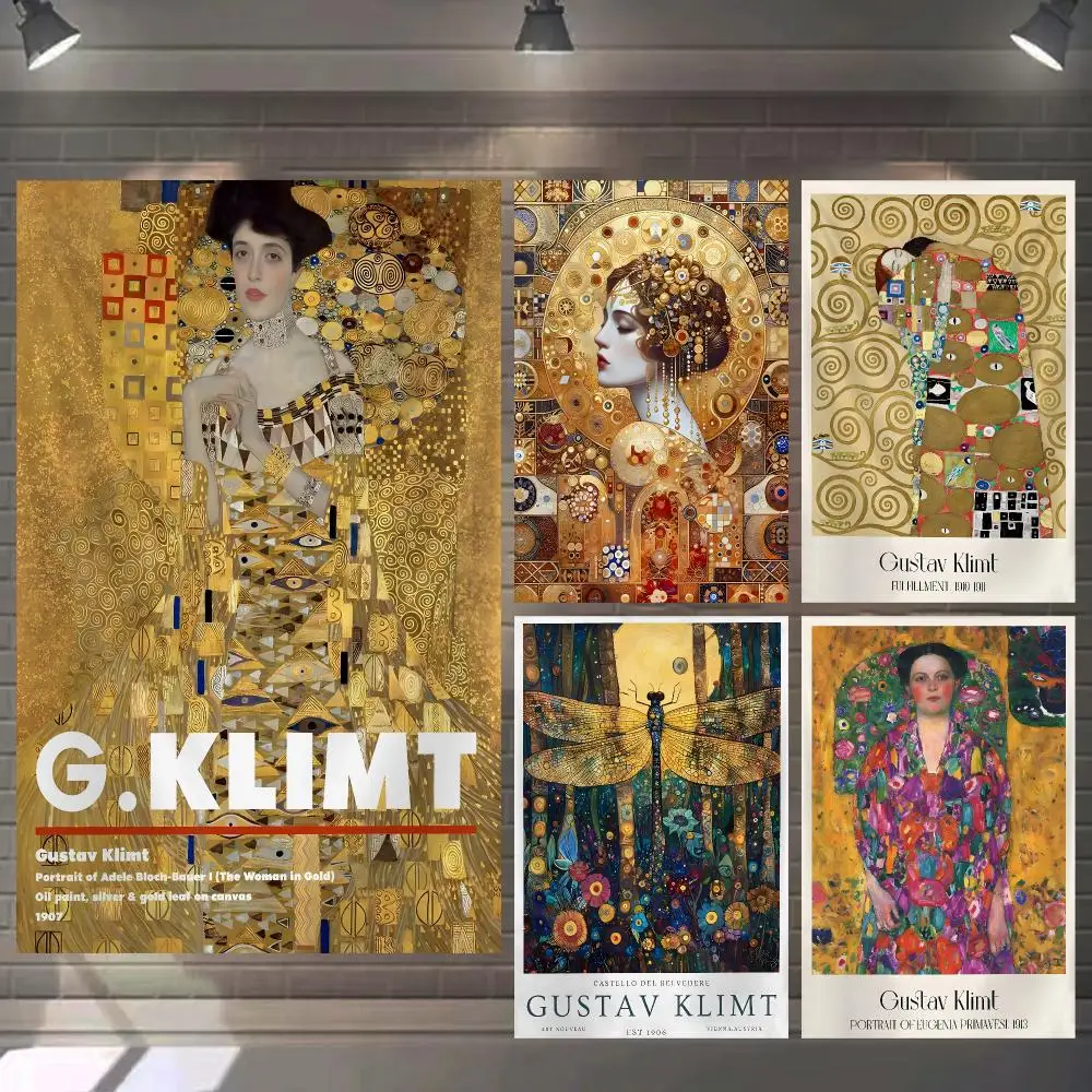 Painter G-Gustav Klimt Tapestry Microfiber Background Art Decor For Bedroom Living Room Bar Garden Outdoor Festival Wall Deco