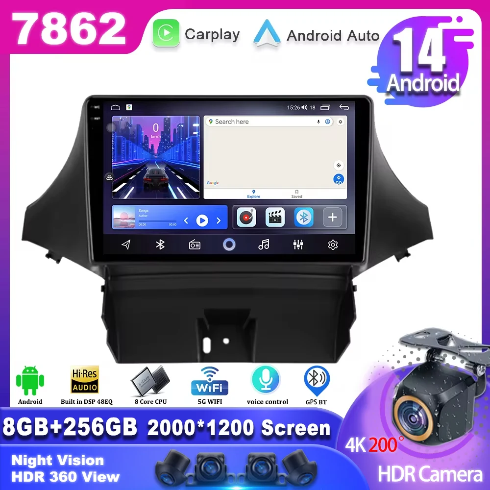 Car android For Chevrolet Orlando 2010 - 2018 Car Radio Multimedia Video Player Navigation GPS WIFI QLED Screen  No 2din DVD 5G