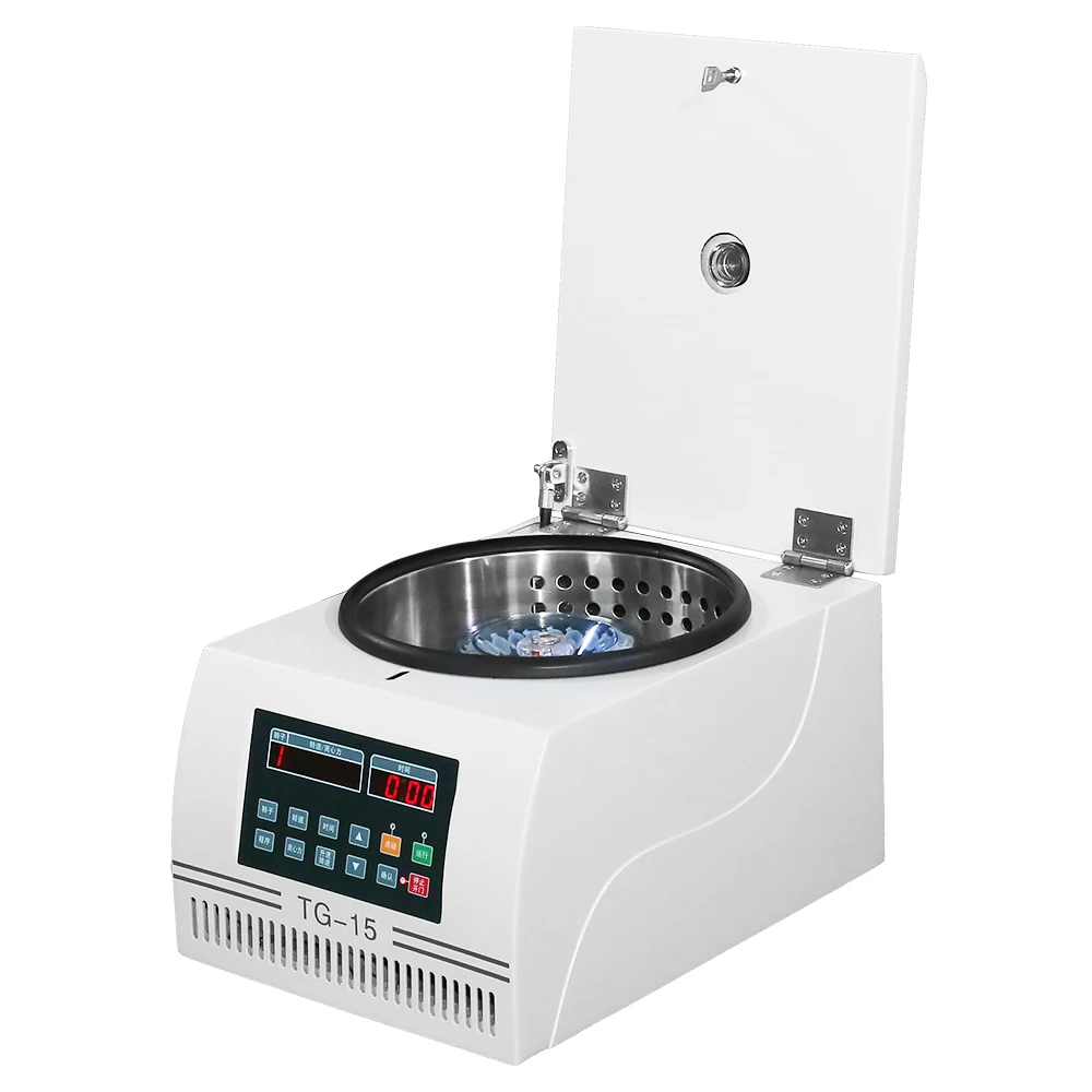 3 year warranty TG-15 bench top micro high speed 15000rpm small capacity medical pcr hospital lab laboratory centrifuge