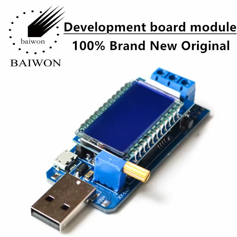 DC-DC USB buck boost power supply stabilization module 5V to 3.3V 9V 12V 24V desktop power module
